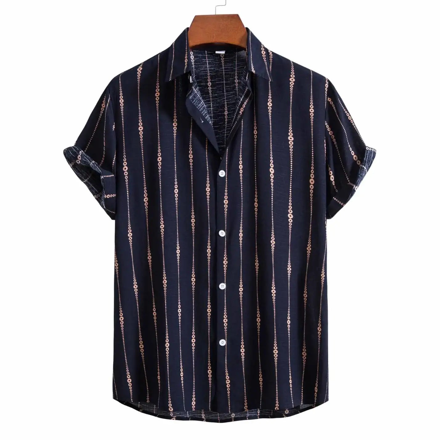 Men's Casual Shirts - Shirt - Dan Flashes - Small - fancy shirt - vertical lines